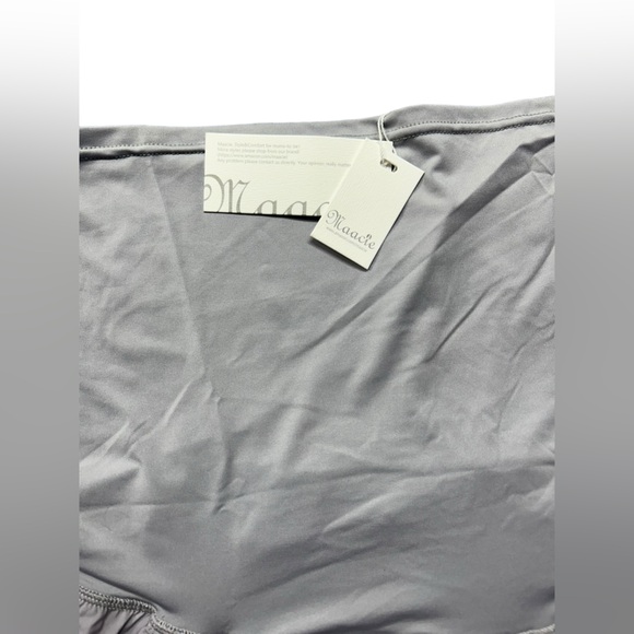 MAACIE womens maternity athleisure lined pregnancy athletic shorts size 2XL NWT - Picture 2 of 5